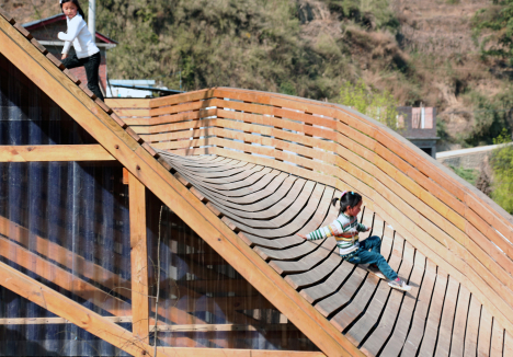 The multipurpose-roof of the library